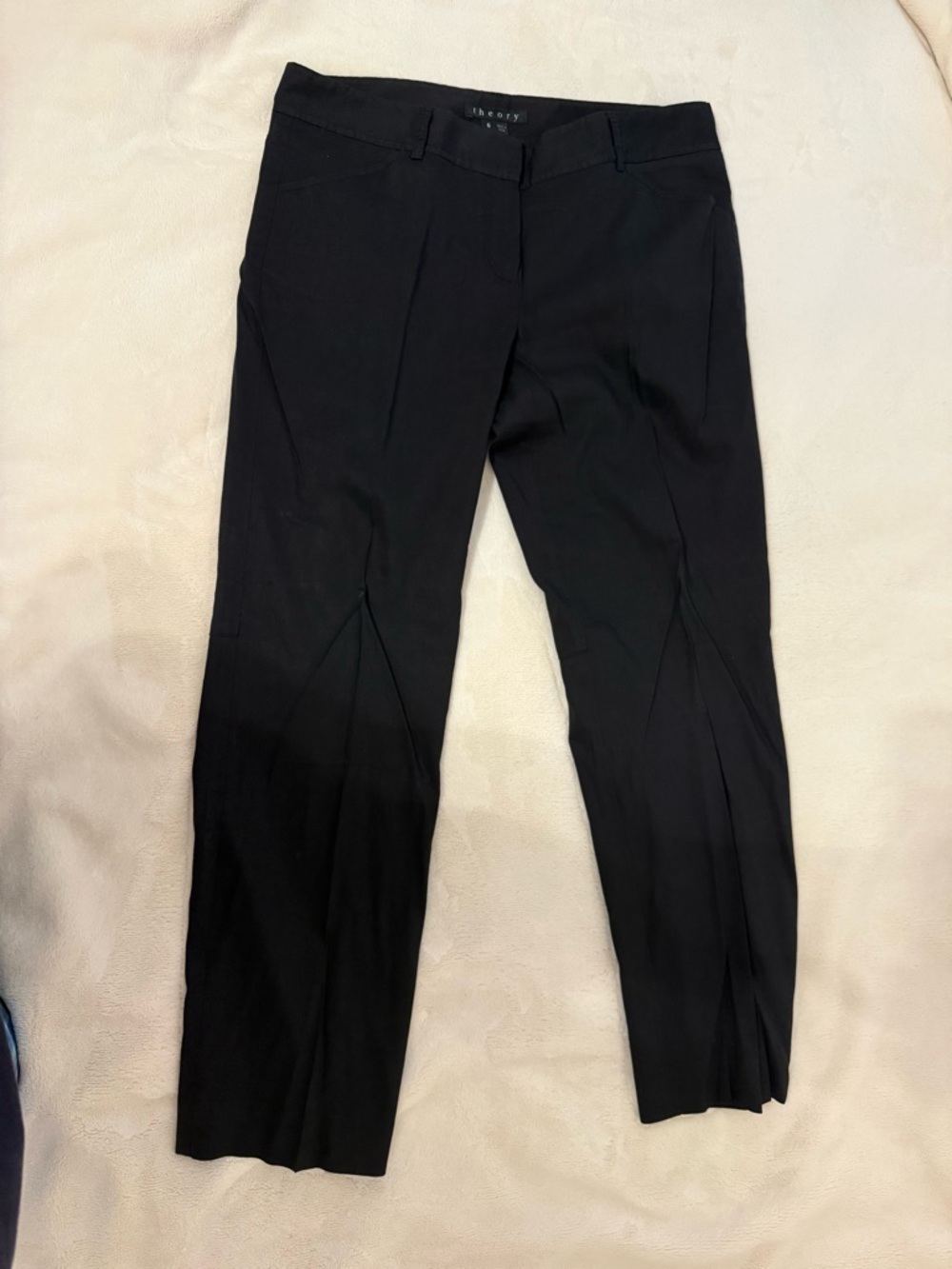 Theory Black Tailored Dress Pants
